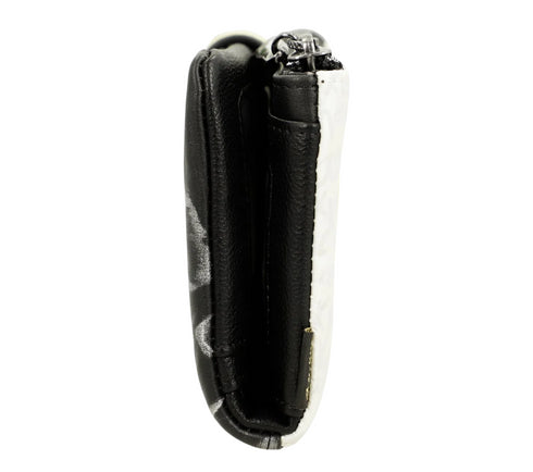 Portofel casual, dama, ANEKKE 40879-907, alb, piele ecologica